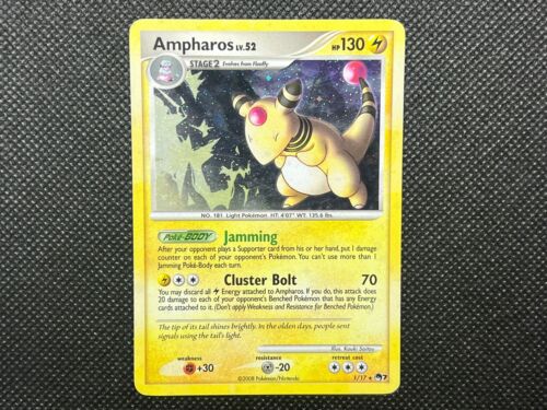 Pokemon TCG - Ampharos #1 (Holo) - POP Series 7 - LP / LP+ Condition