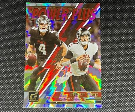 Desmond Ridder - Power Plus #PP-1 - Panini Donruss 2023 - Near Mint