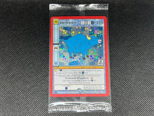 MetaZoo TCG - [1st Ed] Babe the Blue Ox #3 - Cryptid Nation Pin Club Promo