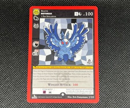 MetaZoo TCG - [1st Ed] Mothman #1 - Cryptid Nation Pin Club Promo - Near Mint