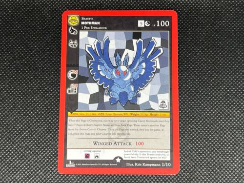 MetaZoo TCG - [1st Ed] Mothman #1 - Cryptid Nation Pin Club Promo - Near Mint
