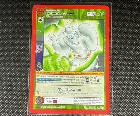 MetaZoo TCG - Paciencia Abductor - 2023 Fan Art Set - Near Mint (Non-Holo)