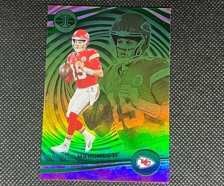 Patrick Mahomes II - 2023 Panini Illusions Emerald Green Parallel #52