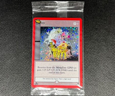 MetaZoo TCG - UFO! (Holo) - UFO Spellbook Promo - Near Mint Condition