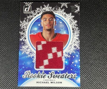 Michael Wilson - 2023 Rookie Sweaters #HS-MWI Panini Donruss - Near Mint