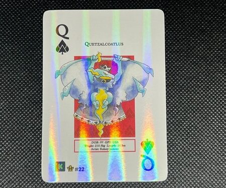MetaZoo TCG - Quetzalcoatlus (Holo) - WPT Kickstarter - Near Mint Condition
