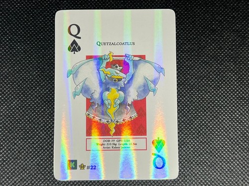 MetaZoo TCG - Quetzalcoatlus (Holo) - WPT Kickstarter - Near Mint Condition