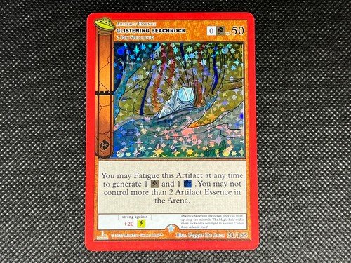 MetaZoo TCG - Glistening Beachrock (Holo) - UFO Set- Near Mint Condition