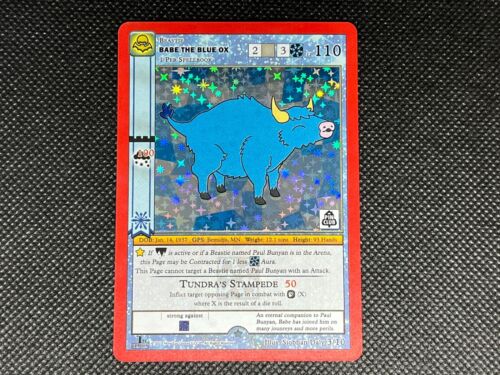 MetaZoo TCG - Babe the Blue Ox (Holo) - Pin Club - Near Mint Condition