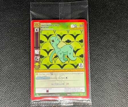 MetaZoo TCG - Crazy Critter of Bald Mountain - Pin Club Promo - Near Mint