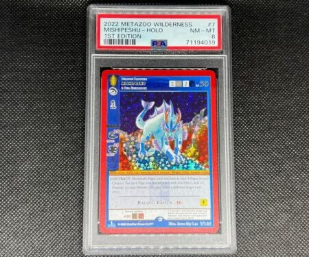 MetaZoo TCG - Mishipeshu (Holo) - Wilderness Set - PSA 8