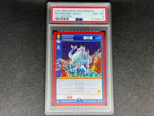 MetaZoo TCG - Mishipeshu (Holo) - Wilderness Set - PSA 8
