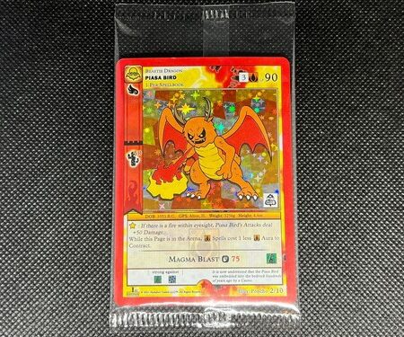 MetaZoo TCG - Piasa Bird (Holo) - Pin Club Promo - Near Mint Condition