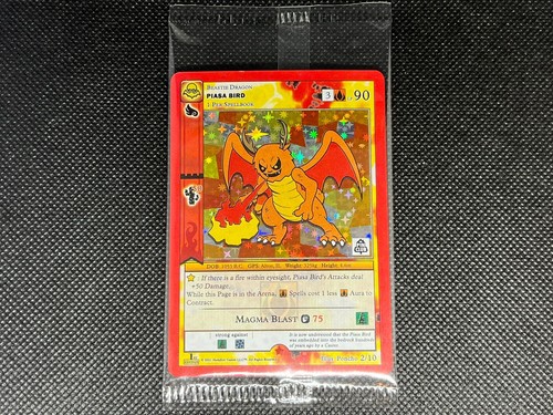 MetaZoo TCG - Piasa Bird (Holo) - Pin Club Promo - Near Mint Condition