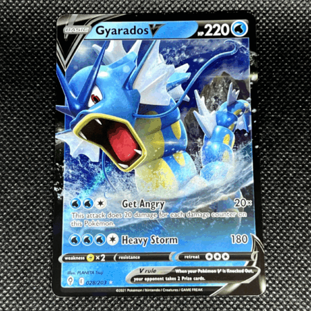 Pokemon TCG - Gyarados V #28 - Evolving Skies Set - Pack Fresh!