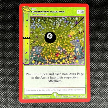 Metazoo TCG - 1st Edition Supernatural Black Hole Holo - Near Mint / Mint