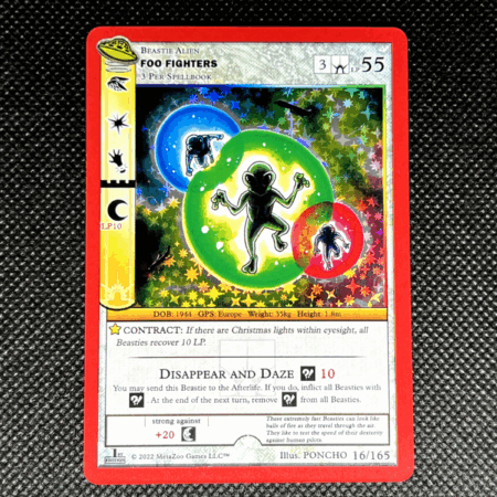 Metazoo TCG - 1st Edition Foo Fighters Holo - UFO Set - Near Mint / Mint
