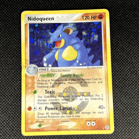 Pokemon TCG - Nidoqueen #9 - Fire Red & Leaf Green Set - HP/DMG