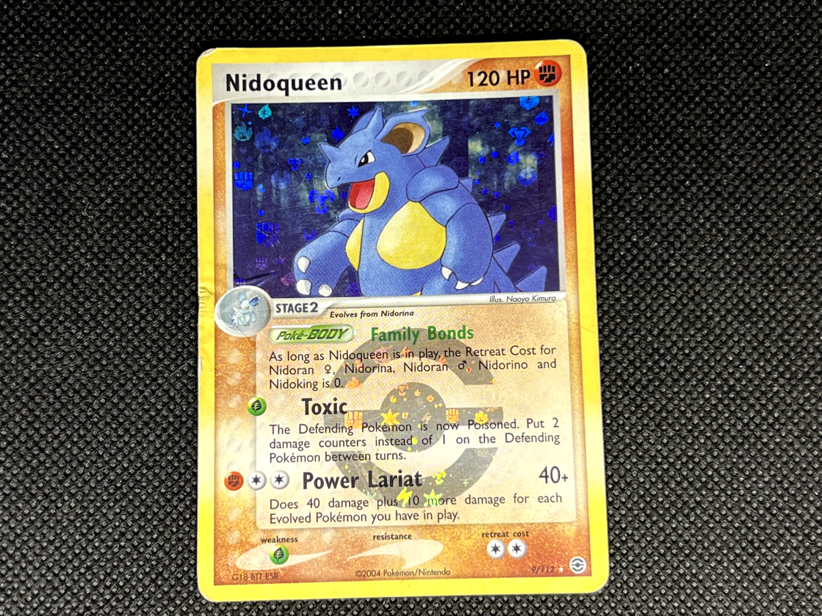 Pokemon TCG - Nidoqueen #9 - Fire Red & Leaf Green Set - HP/DMG