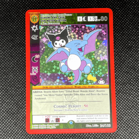 MetaZoo TCG - Kuromi and Chibi Van Meter Visitor - Kuromi's Cryptid Carnival- NM