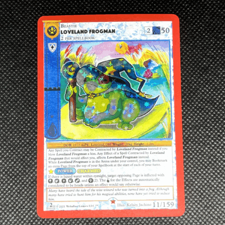 MetaZoo TCG - Loveland Frogman - Cryptid Nation 2nd Edition - NM