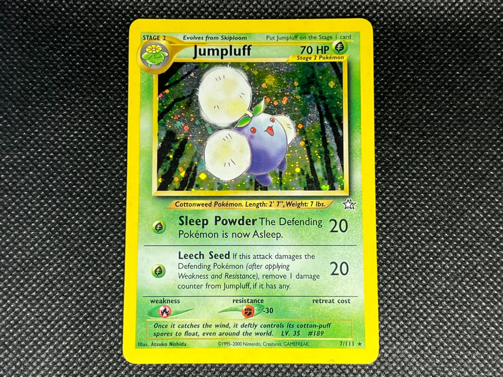 Pokemon TCG - Jumpluff - Neo Genesis Set - LP Condition