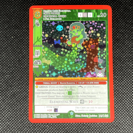 MetaZoo TCG - Chibi Forest Elemental Queen - Kuromi's Cyptid Carnival - NM
