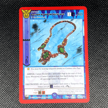 MetaZoo TCG - Squash Blossom Necklace - Native Big Box - NM