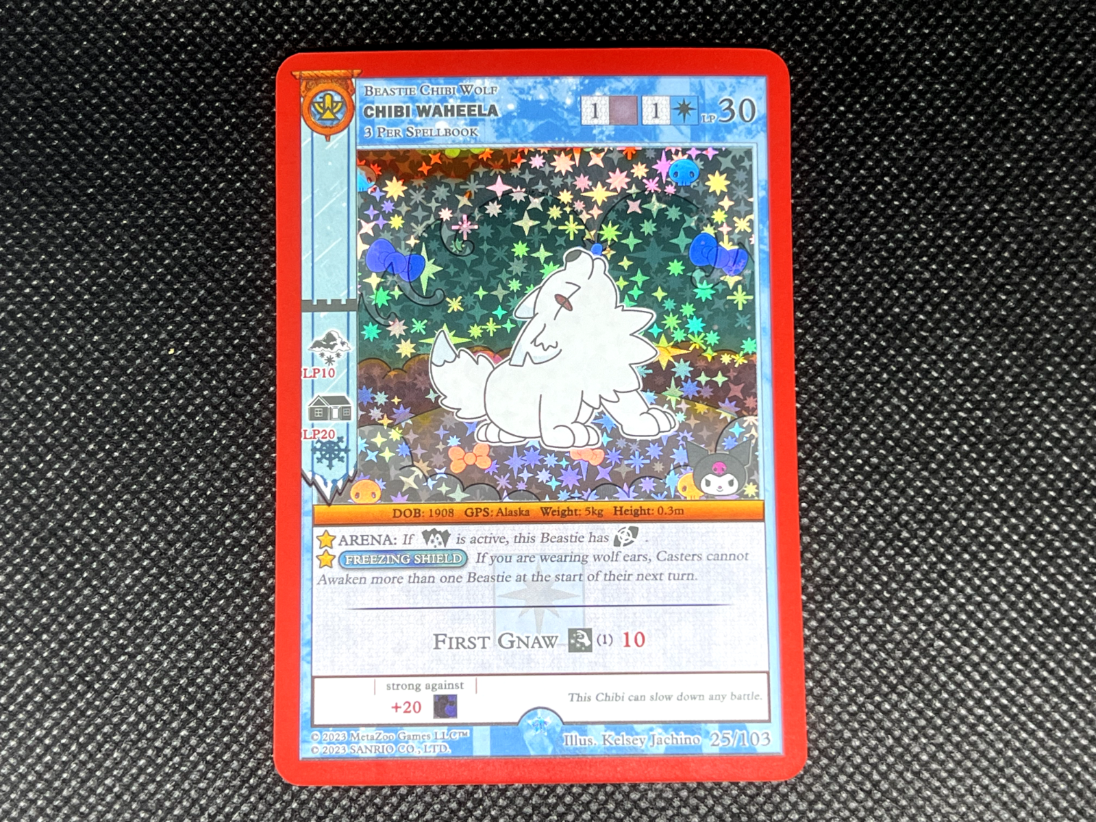 MetaZoo TCG - Chibi Waheela- Kuromi's Cyptid Carnival - NM