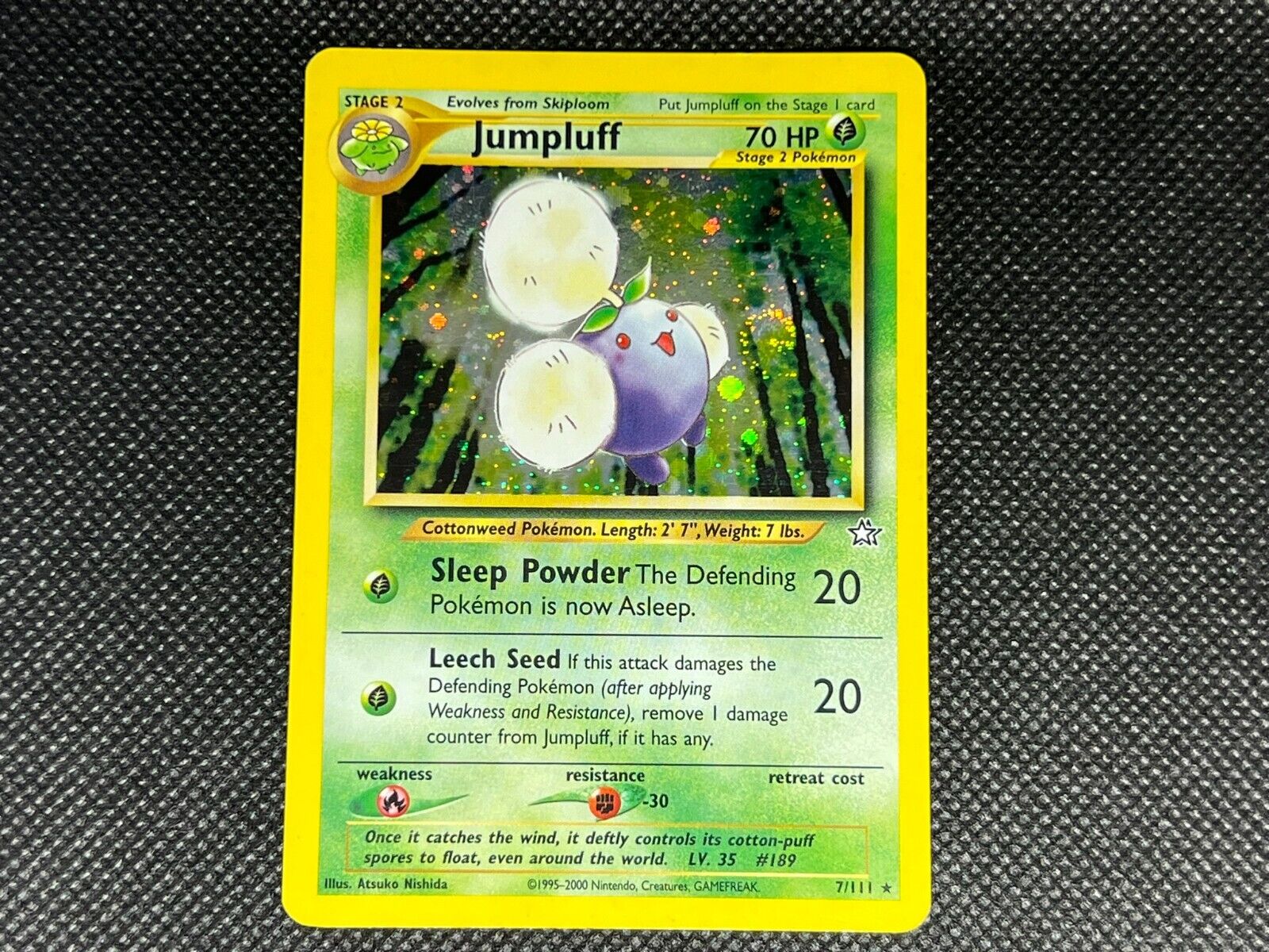 Pokemon TCG - Jumpluff - Neo Genesis Set - LP Condition