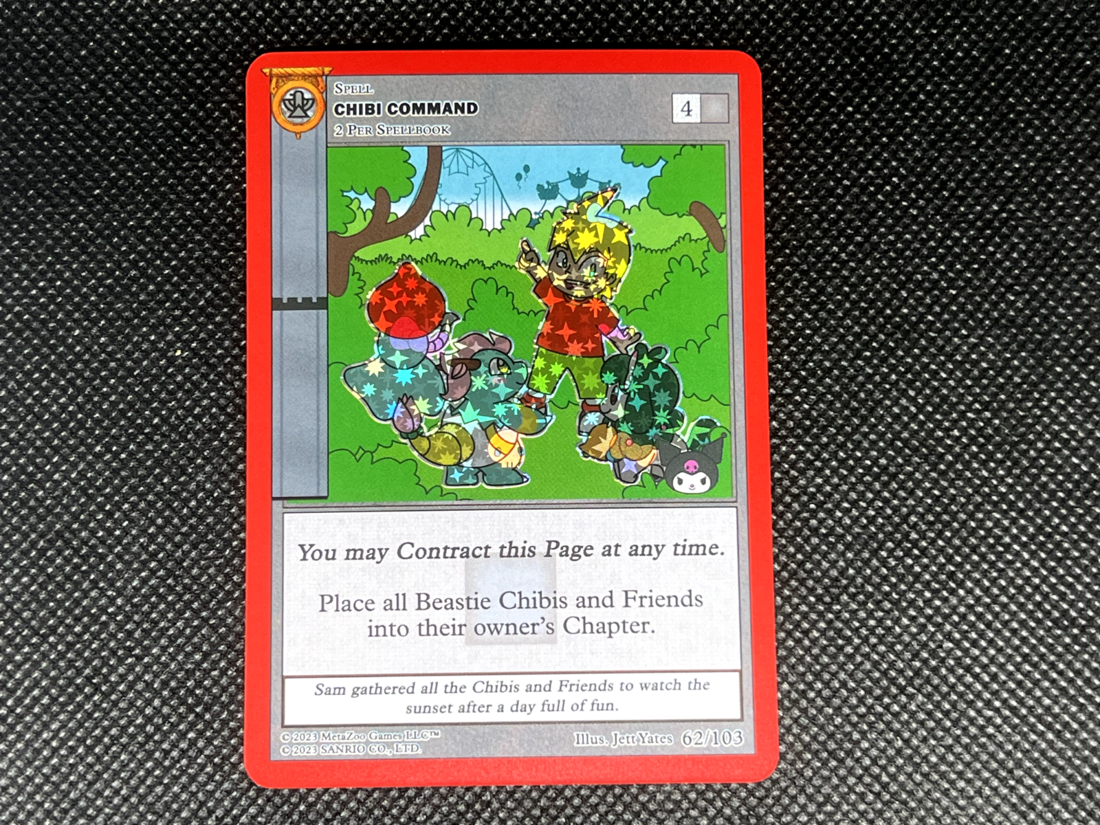 MetaZoo TCG - Chibi Command- Kuromi's Cyptid Carnival - NM