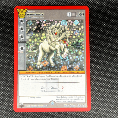 MetaZoo TCG - White Bison - Native Big Box- NM