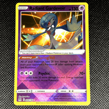 Pokemon TCG - Radiant Gardevoir #69 - Silver Tempest Set - Pack Fresh!