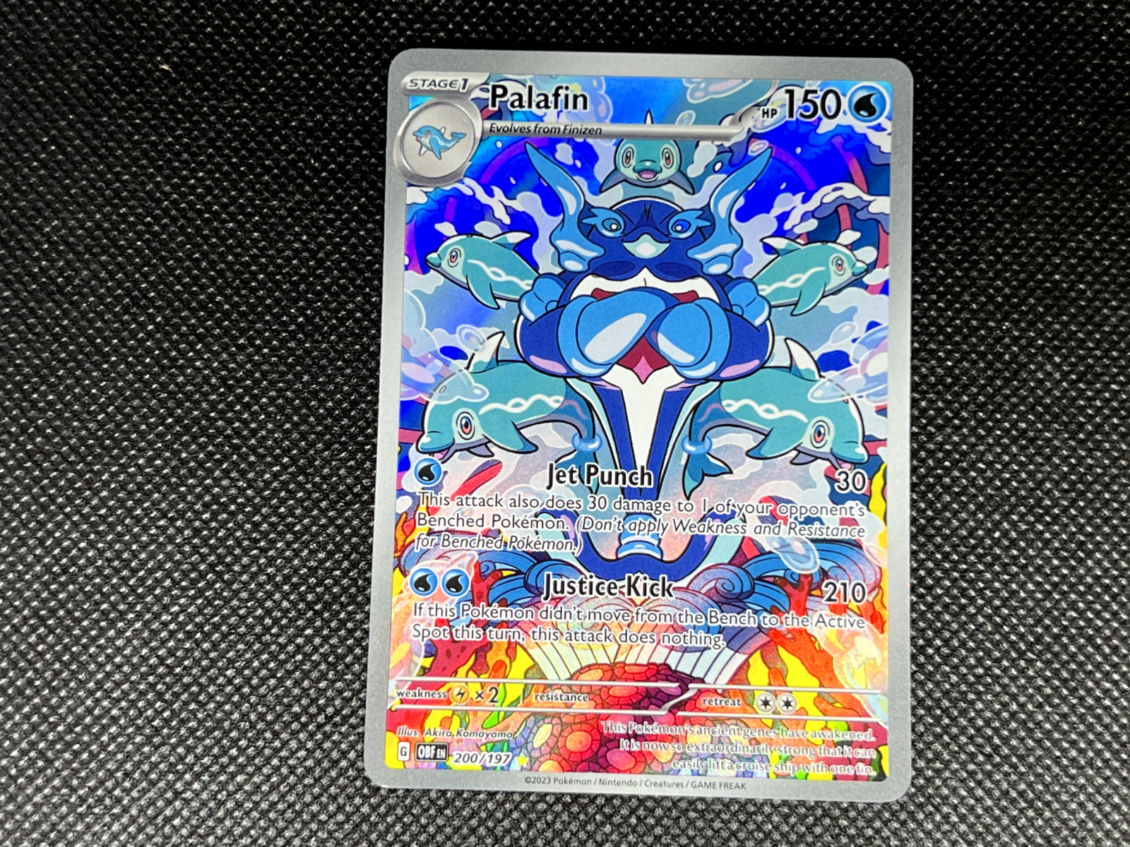 Pokemon TCG - Palafin Illustration Rare - Obsidian Flames Set - Pack Fresh!