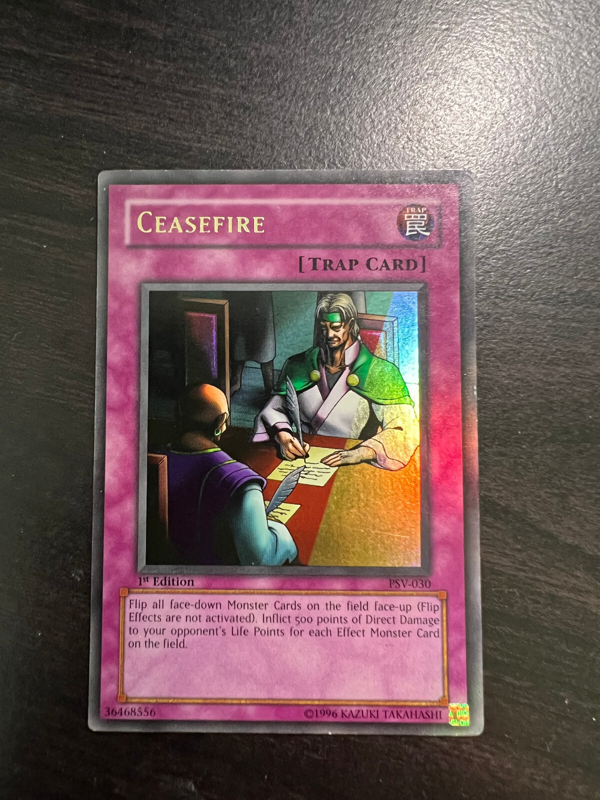 Yu-Gi-Oh! TCG Vintage - 1st Edition Ceasefire - PSV-030 - Ultra Rare