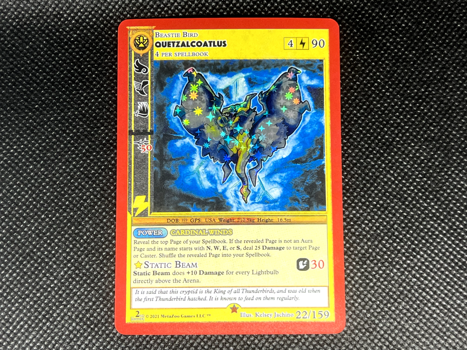 MetaZoo TCG - Quetzalcoatlus - Cryptid Nation 2nd Edition - NM