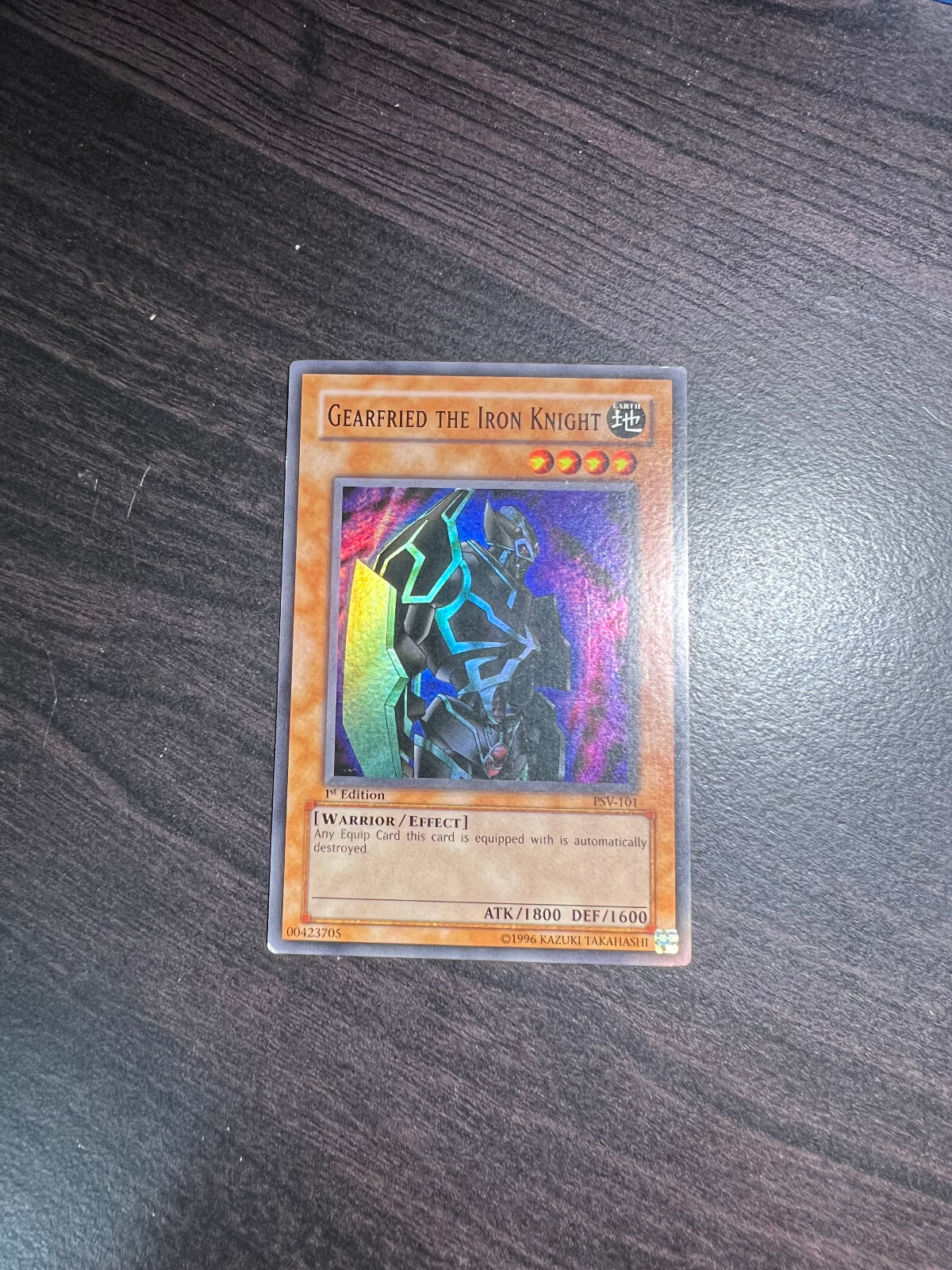 Yu-Gi-Oh! TCG - 1st Edition Gearfried the Iron Knight - PSV-101 - Super Rare