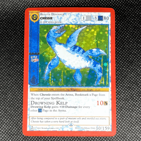 MetaZoo TCG - Chessie - Cryptid Nation 2nd Edition - NM