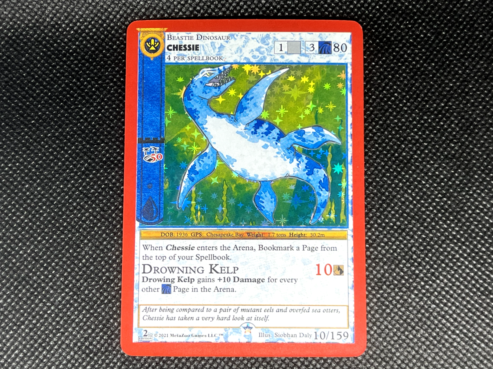 MetaZoo TCG - Chessie - Cryptid Nation 2nd Edition - NM