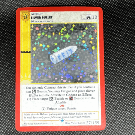 MetaZoo TCG - Silver Bullet - Cryptid Nation 2nd Edition - NM