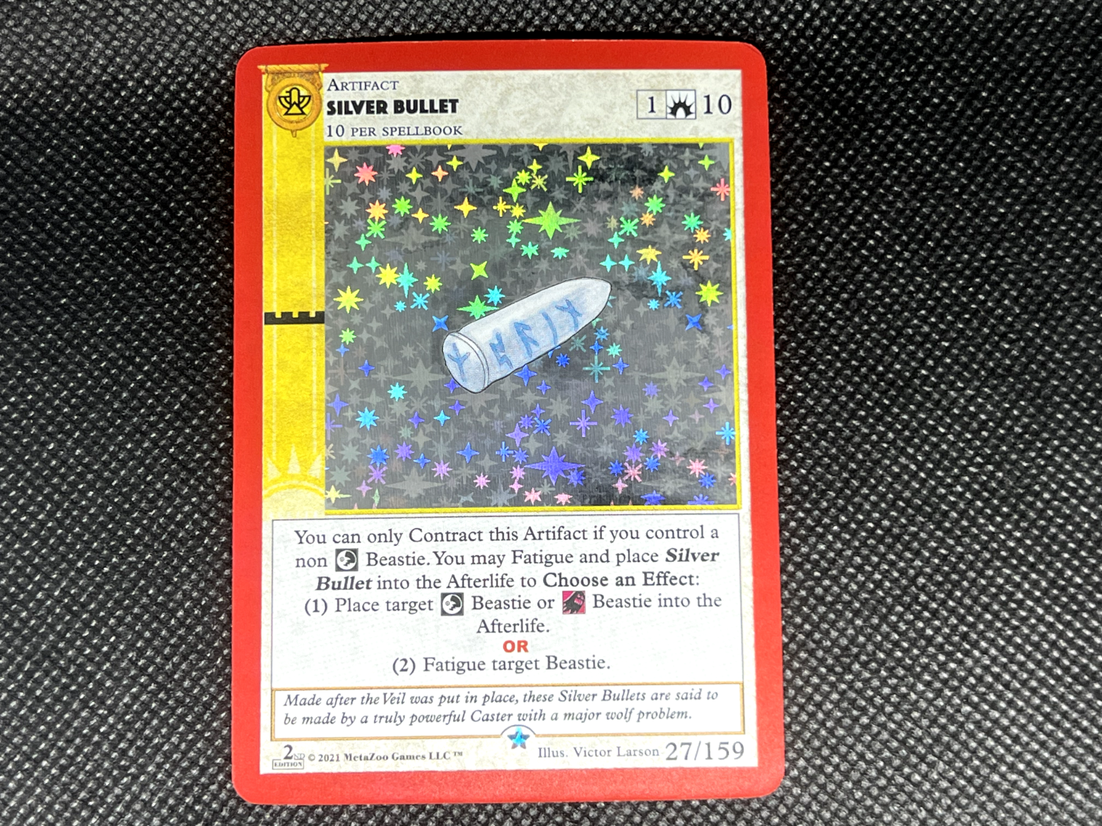 MetaZoo TCG - Silver Bullet - Cryptid Nation 2nd Edition - NM