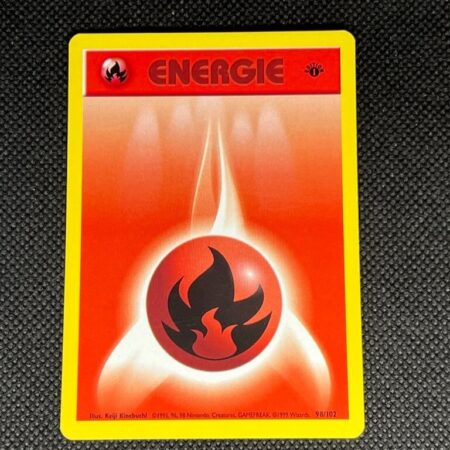 [1st Edition] German Fire Energy - Pokemon Base Set - Near Mint