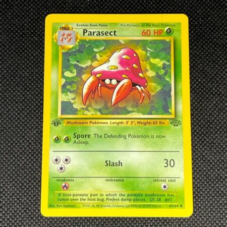 [1st Edition] Parasect #41 - Pokemon Jungle Set - Near Mint