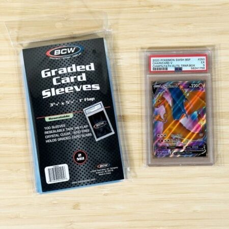 BCW Graded Card Sleeves 100ct x 3 (300 Total!)