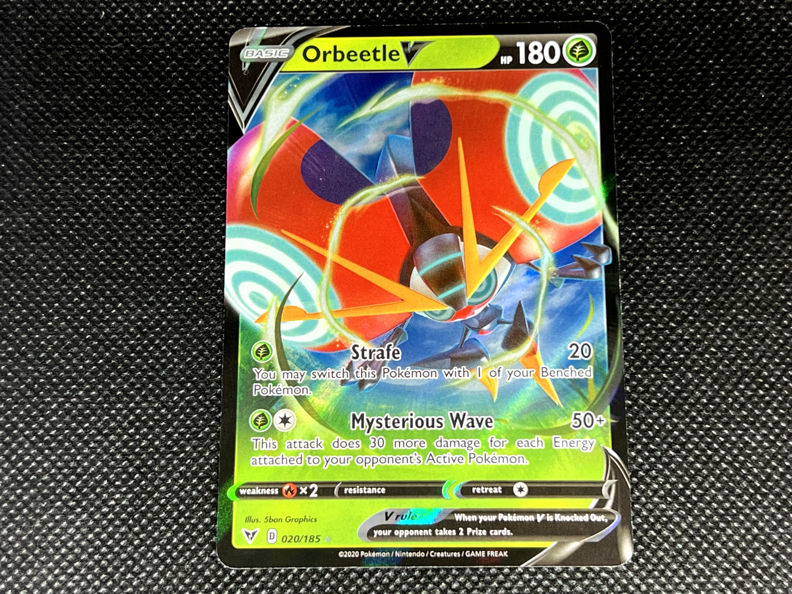 Pokemon TCG - Orbeetle V #20 - Vivid Voltage Set - Pack Fresh!