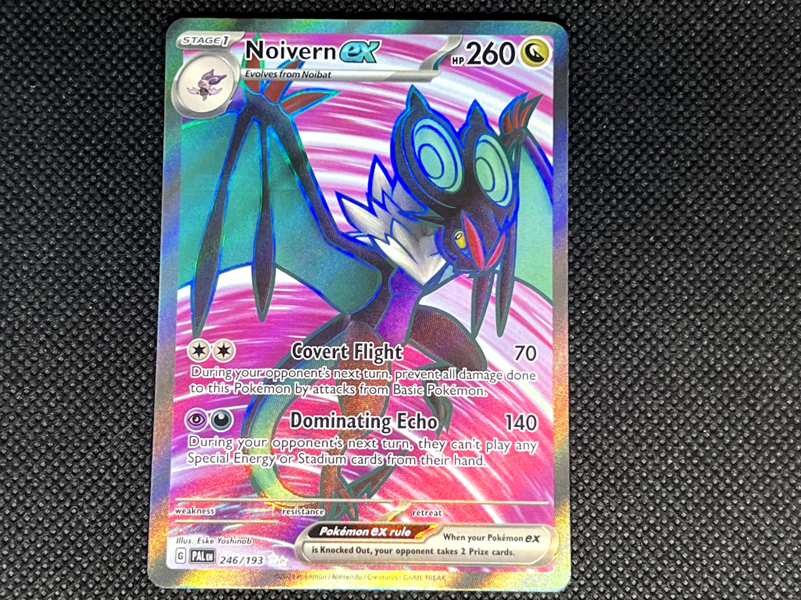 Pokemon TCG - Noivern EX Full Art Ultra Rare - Paldea Evolved Set - Pack Fresh!