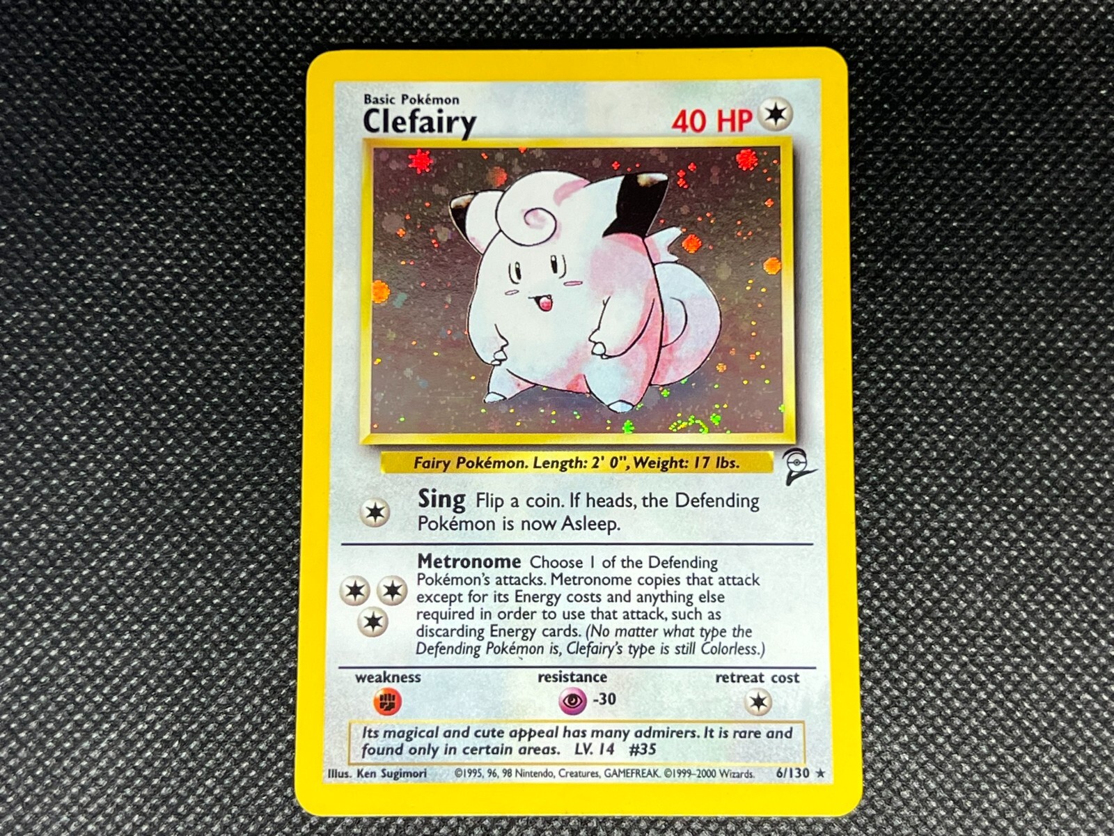 Pokemon TCG - Clefairy - Base Set 2 - LP+ Condition
