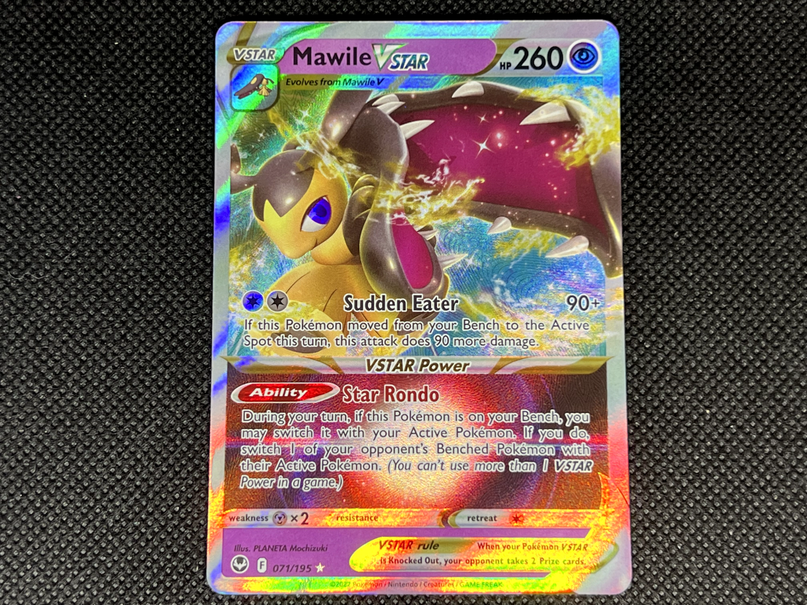 Pokemon TCG - Mawile VSTAR #71 - Silver Tempest- Near Mint
