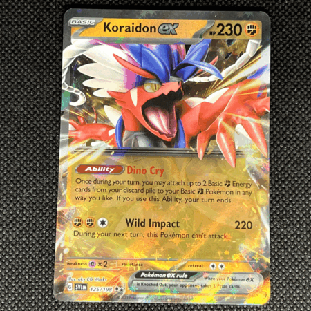 Pokemon TCG - Koraidon EX - Near Mint - Scarlet & Violet
