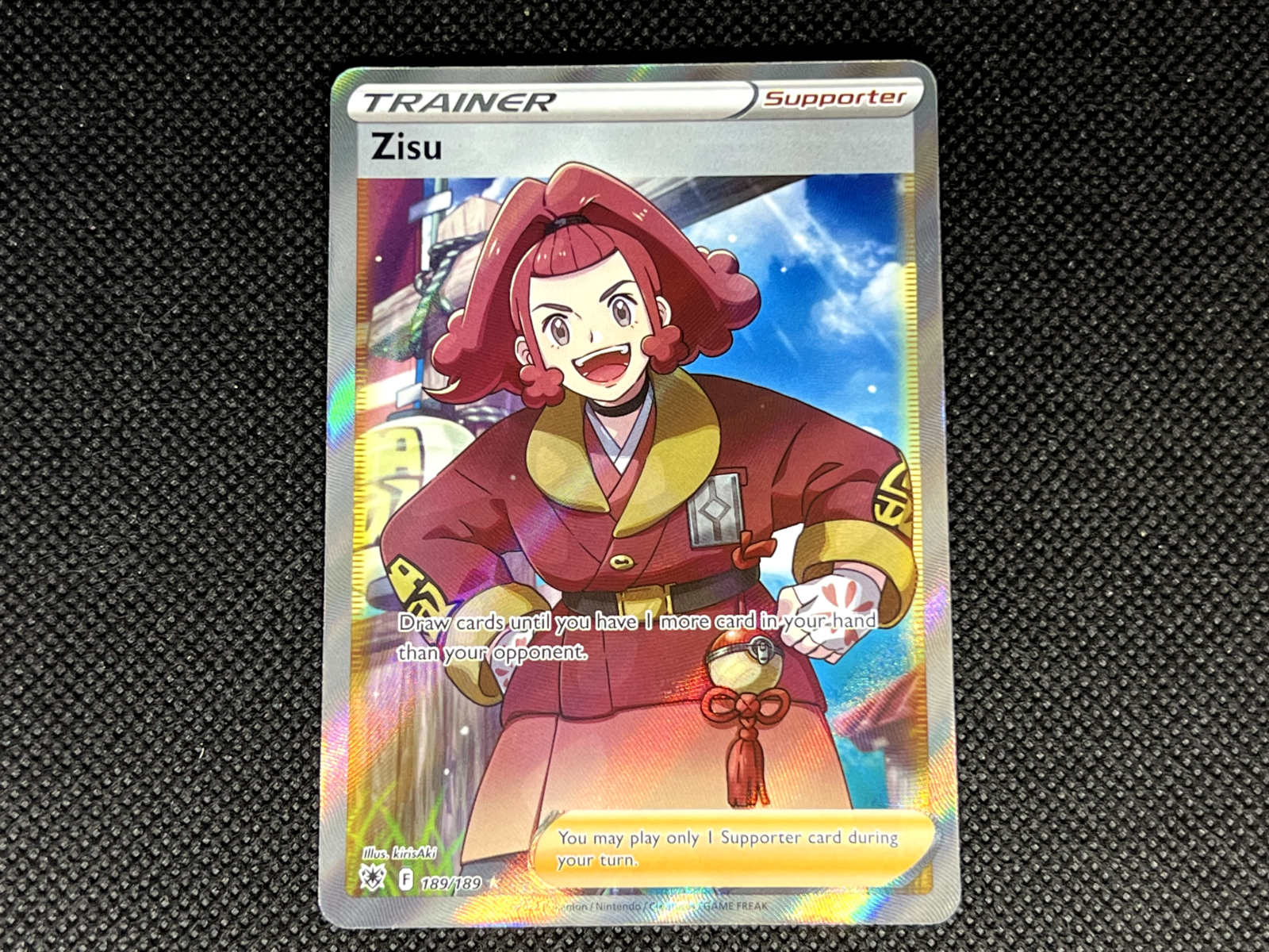 Zisu Trainer #189 - Pokemon Astral Radiance - Near Mint